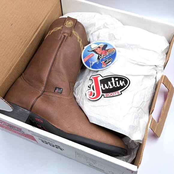 Justin Boots Western Ropers - Picture 2 of 11